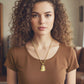 📢📢50% DE RÉDUCTION ! ✨Collier pendentif tête de Jésus