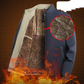 📢📢60% DE RÉDUCTION !!! ✨Veste de travail à col montant et fermeture éclair intégrale pour homme