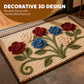 📢📢50% DE RÉDUCTION !!! ✨Tapis de sol absorbant antidérapant style fil floral 3D