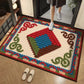 📢📢50% DE RÉDUCTION !!! ✨Tapis de sol absorbant antidérapant style fil floral 3D