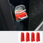 Coussinets amortisseurs en silicone pour serrures de portes de voiture, pour une fermeture silencieuse
