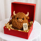🎅Prévente de Noël 50 % DE RÉDUCTION🎁Peluche vache des Highlands pour soutien émotionnel🎉