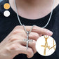 📢📢60% DE RÉDUCTION !!! ✨Collier croix✝️