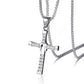 📢📢60% DE RÉDUCTION !!! ✨Collier croix✝️