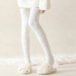 Chaussettes hautes au-dessus du genou, thermiques et confortables