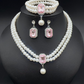 📢📢60% DE RÉDUCTION ! ❄️Ensemble de 4 bijoux de luxe à double rangée de fausses perles