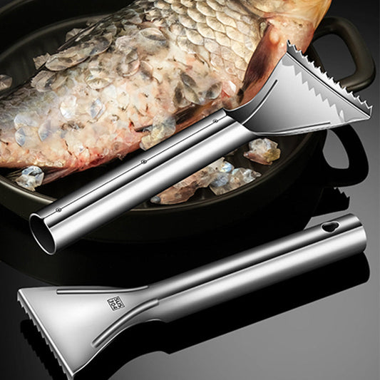 📢📢50 % DE RÉDUCTION !!! ✨Écailleur de Poisson en Acier Inoxydable Tranchant