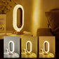 📢📢50% DE RÉDUCTION !!! 🎅Ensemble élégant de veilleuses rechargeables tactiles pour chevet📍Design à facettes de diamant📍
