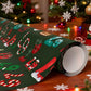 📢📢50% DE RÉDUCTION !!! 🎅Papier d'emballage avec motif numérique de Noël amusant