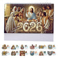 📢📢50% DE RÉDUCTION !!! 🎅Calendrier de bureau 2026 à poser Peinture diamant DIY