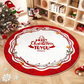 📢📢60% DE RÉDUCTION !!! 🎅Tapis antidérapant rond pour sapin de Noël