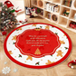 📢📢60% DE RÉDUCTION !!! 🎅Tapis antidérapant rond pour sapin de Noël