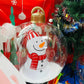 📢📢50% DE RÉDUCTION !!! 🎅Boule décorative gonflable en PVC pour Noël en extérieur