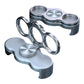 Dual-Ring Three-Finger Back Clip Holder