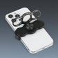 Dual-Ring Three-Finger Back Clip Holder