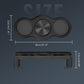 Dual-Ring Three-Finger Back Clip Holder