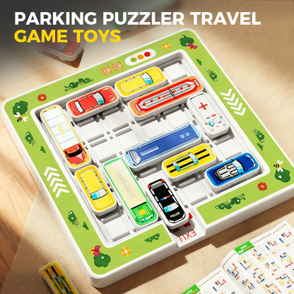 📢📢55% de réduction !!!✨Jeu de voyage Parking Puzzler pour enfants