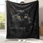 📢📢50 % de réduction !!!✨Couverture douillette toutes saisons Black Cat