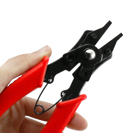 📢📢50 % DE RÉDUCTION !! ⏰ Jeu de Pinces à Circlips 4 en 1 – Acier Haut Carbone, Têtes Interchangeables ⚙️