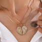 📢📢60 % de réduction !!!✨Collier dévotionnel cœur brisé pour couples