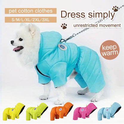 📢📢50 % de réduction !!!🎅🎄 Combinaison Hiver pour Chien - Polaire Douce & Fermeture Éclair, Idéale pour Garder Votre Animal au Chaud ✨