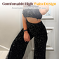 📢📢60 % de réduction !!! 🎅 Pantalon Large à Paillettes pour Femme – Taille Élastique, Brillant & Confortable pour Soirées ✨👖📦