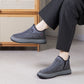 📢📢60 % de réduction !!!🎅Bottes de neige imperméables pour hommes avec fermeture éclair latérale