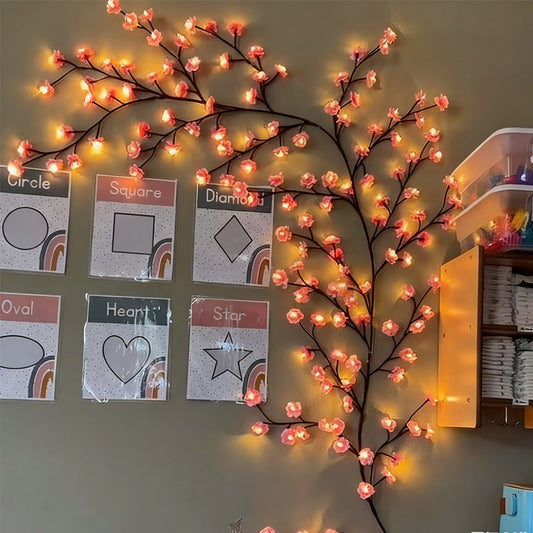 📢📢60 % de réduction !!! 🎅Lumières d’Ambiance en Vigne Florale