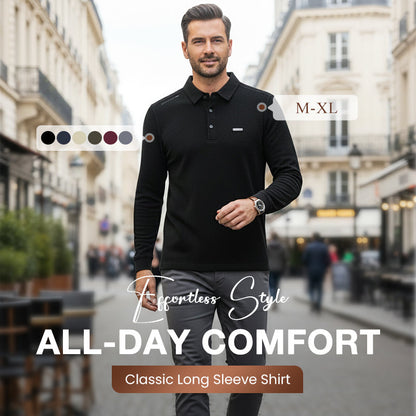 📢📢60 % de réduction !!!  💖 Chemise classique à manches longues pour homme