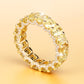 📢📢50 % de réduction !!! ✨Bague de mode en zircon scintillant plein cercle