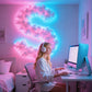 📢📢60 % de réduction !!! 🎅DIY Décor Lumineux Nuage Orageux LED avec Alimentation USB