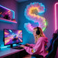 📢📢60 % de réduction !!! 🎅DIY Décor Lumineux Nuage Orageux LED avec Alimentation USB