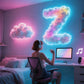 📢📢60 % de réduction !!! 🎅DIY Décor Lumineux Nuage Orageux LED avec Alimentation USB