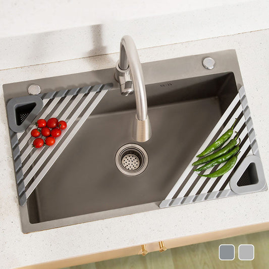📢📢50 % de réduction !! ⏰Tapis de séchage multifonctionnel pour coin d'évier de cuisine