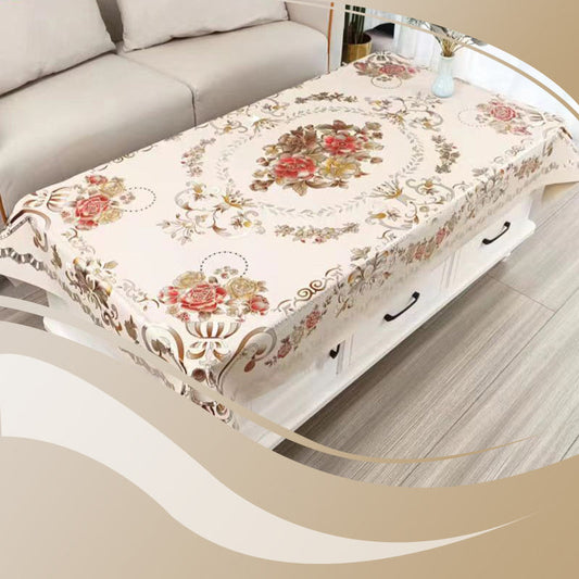 📢📢60 % DE RÉDUCTION !!⏰Nappe multifonctionnelle imperméable et oléofuge à motif floral