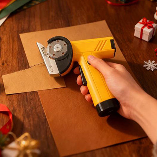 📢📢50 % DE RÉDUCTION !! ⏰ Découpeuse de Carton Sans Fil – Coupe Rapide et Facile, Autonomie Longue & Compacte 📦