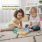 Puzzle géométrique en bois pour les tout-petits