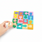 Puzzle géométrique en bois pour les tout-petits