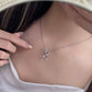 Romantic Colorful Zircon Firework Necklace