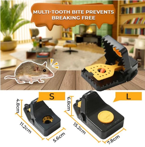 📢📢50 % DE RÉDUCTION !! ⏰ Piège à souris automatique sensible – Capture sans cruauté & facile à vider – Design réutilisable, sécurité enfants/animaux – hygiénique et efficace à la maison ou au garage 🏠