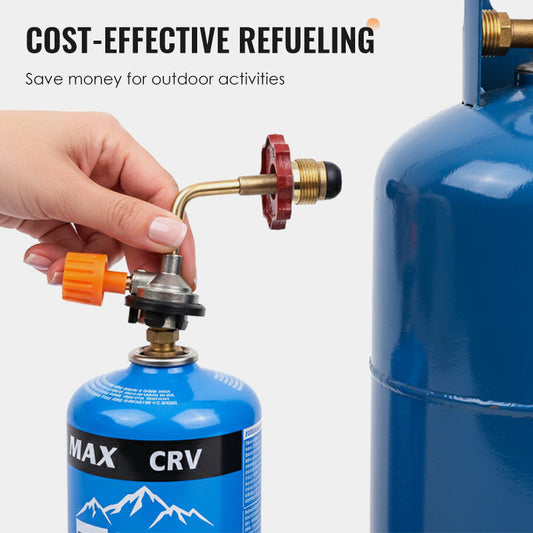 📢📢50 % de réduction !!!⏰Adaptateur pour recharge de cartouche de gaz d'extérieu