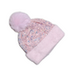 📢📢60 % de réduction !!!⏰Bonnet d'hiver à pompon et paillettes scintillantes