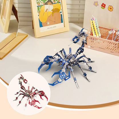 📢📢50 % de réduction !!!✨Kit de puzzle métallique 3D « Scorpion » – Modèle mécanique à assembler