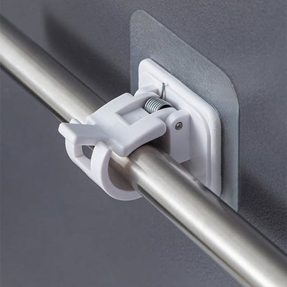 🔥SOLDES 50 % DE RÉDUCTION🔥Supports de tringle à rideaux réglables sans clous