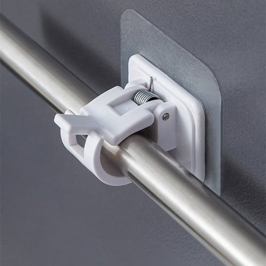 🔥SOLDES 50 % DE RÉDUCTION🔥Supports de tringle à rideaux réglables sans clous