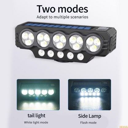 📢📢60 % de réduction !!!⏰Lampe solaire et rechargeable par USB pour vélo