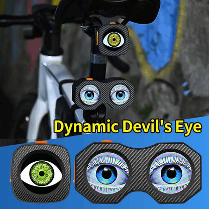 📢📢50 % de réduction !!!⏰Feu arrière dynamique pour vélo « Devil's Eye »
