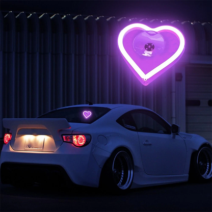📢📢Achetez 2 obtenez 1 gratuit⏰Éclairage d'ambiance solaire pour voiture | Romantique et sans fil ! ❤️🚗
