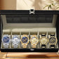 📢📢70 %  DE RÉDUCTION !! ⏰ Ensemble de 6 montres pour homme – Collection élégante, coffret cadeau raffiné et parfait pour toutes les occasions ✨📦