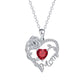 📢📢70 %  DE RÉDUCTION !! ⏰Collier pendentif « Mom » avec cœur en rose